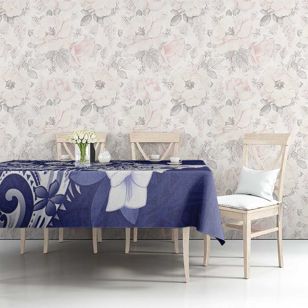 Guam Chief Quipuha Tablecloth Polynesian Pattern With Guasali Flowers