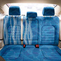 Hawaii Prince Kuhio Back Car Seat Cover Blue Hawaiian Lau Maia With Leis LT05 - Polynesian Pride