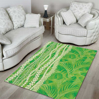 Hawaii Prince Kuhio Area Rug Lime Green Hawaiian Lau Maia With Leis
