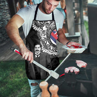 Hawaii Prince Kuhio Apron Hawaiian Maile Lei