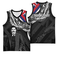 Personalised Hawaii Prince Kuhio Basketball Jersey Hawaiian Maile Lei