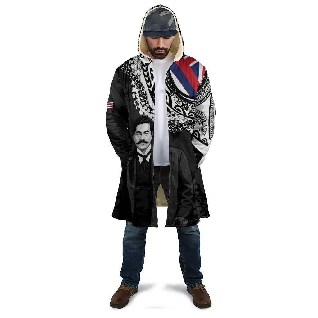 Personalised Hawaii Prince Kuhio Cloak Hawaiian Maile Lei