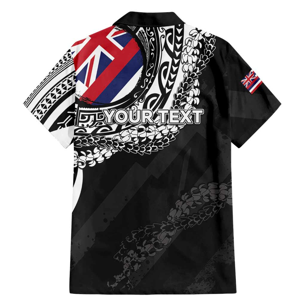 Personalised Hawaii Prince Kuhio Family Matching Long Sleeve Bodycon Dress and Hawaiian Shirt Hawaiian Maile Lei LT05 - Polynesian Pride