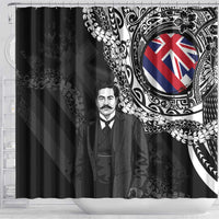 Hawaii Prince Kuhio Shower Curtain Hawaiian Maile Lei