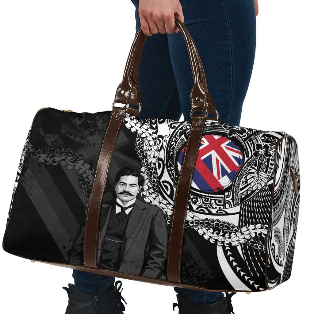 Hawaii Prince Kuhio Travel Bag Hawaiian Maile Lei
