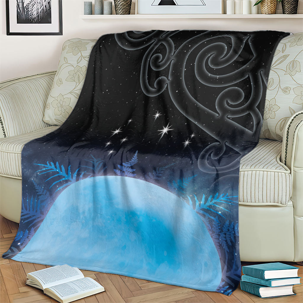 New Zealand Matariki Blanket Pleiades Star Cluster Blue Galaxy