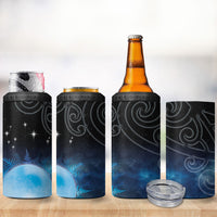New Zealand Matariki 4 in 1 Can Cooler Tumbler Pleiades Star Cluster Blue Galaxy LT05 - Polynesian Pride