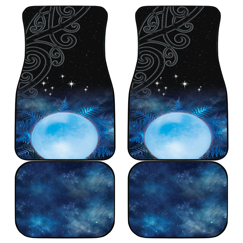 New Zealand Matariki Car Mats Pleiades Star Cluster Blue Galaxy LT05 - Polynesian Pride