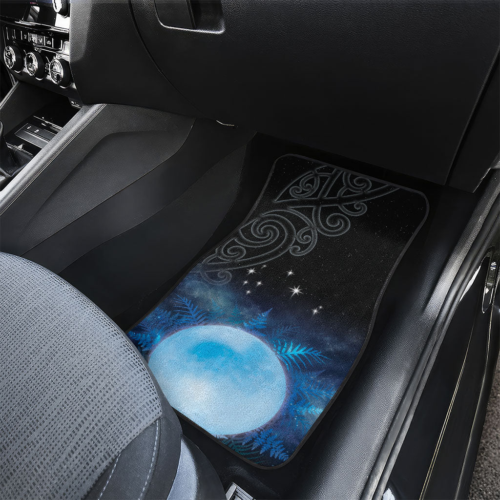 New Zealand Matariki Car Mats Pleiades Star Cluster Blue Galaxy LT05 - Polynesian Pride