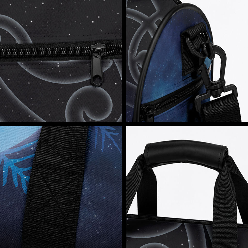 New Zealand Matariki Duffle Bag Pleiades Star Cluster Blue Galaxy LT05 - Polynesian Pride