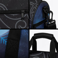 New Zealand Matariki Duffle Bag Pleiades Star Cluster Blue Galaxy LT05 - Polynesian Pride