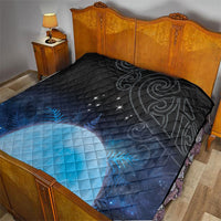 New Zealand Matariki Quilt Pleiades Star Cluster Blue Galaxy LT05 - Polynesian Pride