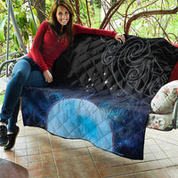 New Zealand Matariki Quilt Pleiades Star Cluster Blue Galaxy LT05 - Polynesian Pride