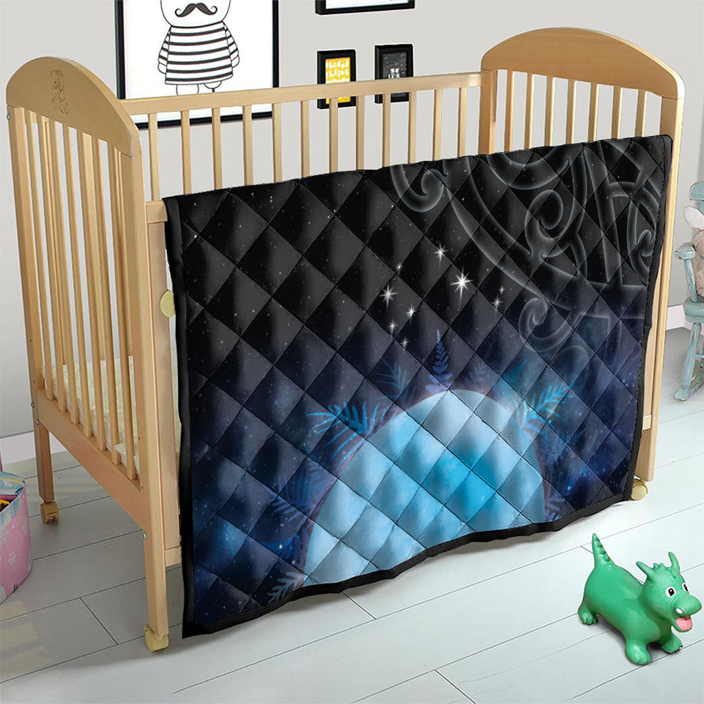 New Zealand Matariki Quilt Pleiades Star Cluster Blue Galaxy LT05 - Polynesian Pride