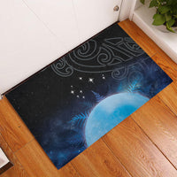 New Zealand Matariki Rubber Doormat Pleiades Star Cluster Blue Galaxy