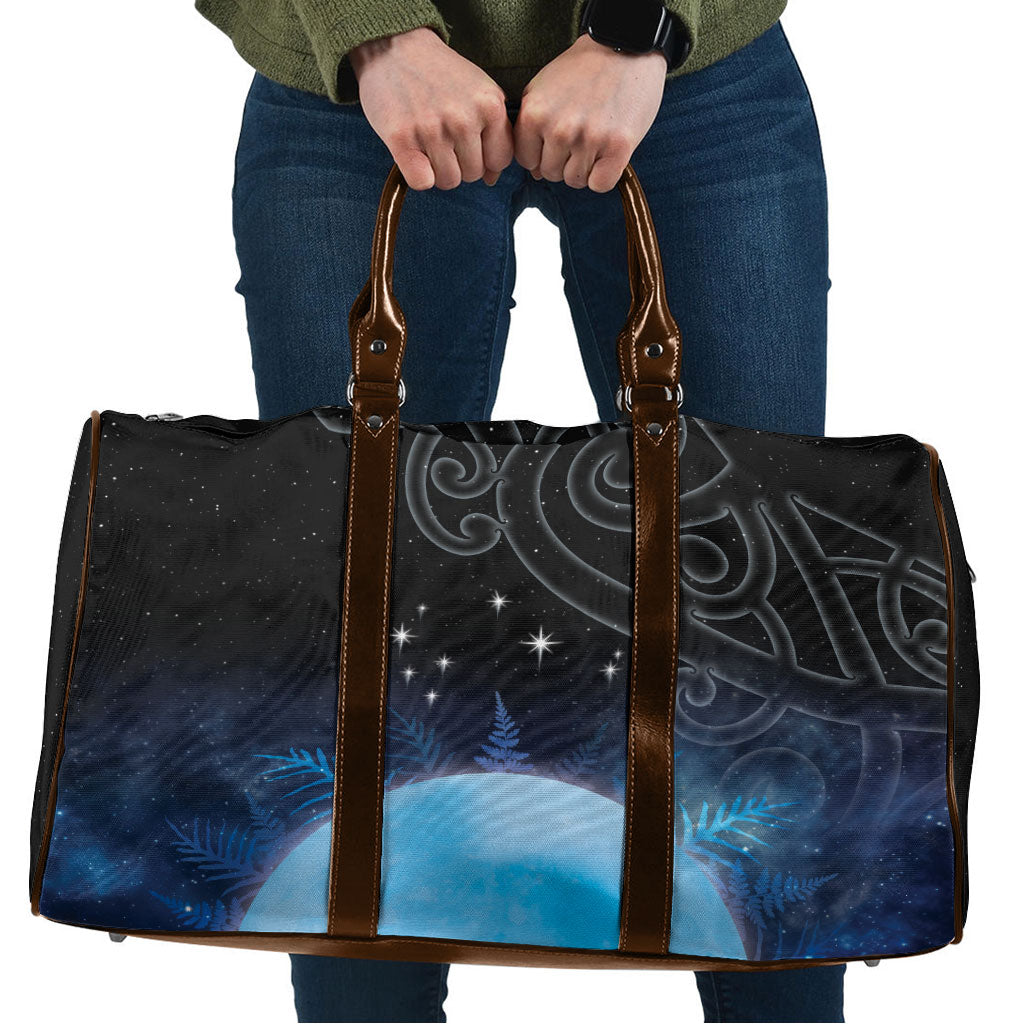 New Zealand Matariki Travel Bag Pleiades Star Cluster Blue Galaxy