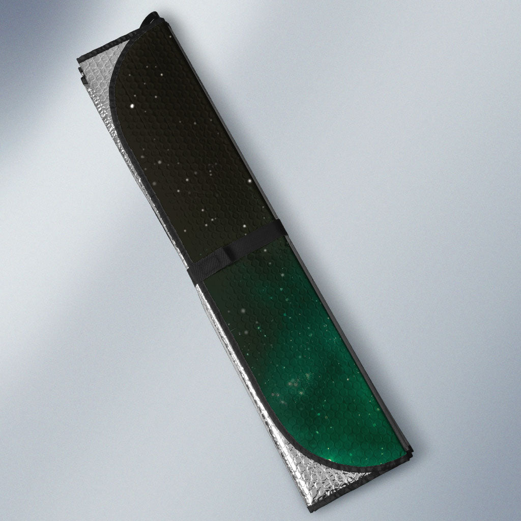 New Zealand Matariki Auto Sun Shade Pleiades Star Cluster Green Galaxy