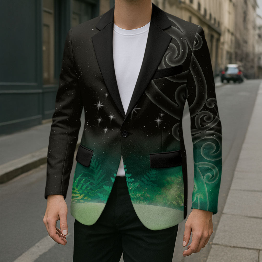New Zealand Matariki Blazer Pleiades Star Cluster Green Galaxy