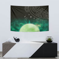 New Zealand Matariki Tapestry Pleiades Star Cluster Green Galaxy LT05 - Polynesian Pride