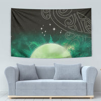 New Zealand Matariki Tapestry Pleiades Star Cluster Green Galaxy LT05 - Polynesian Pride