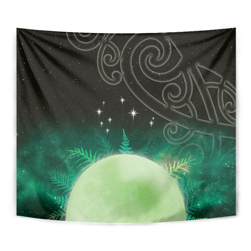 New Zealand Matariki Tapestry Pleiades Star Cluster Green Galaxy LT05 - Polynesian Pride