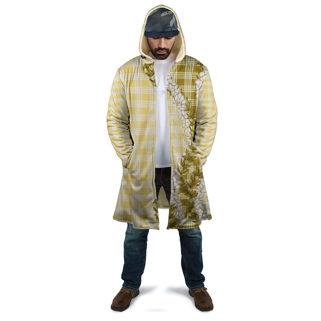 Yellow Hawaii Palaka Cloak Hawaiian Honohono Lei