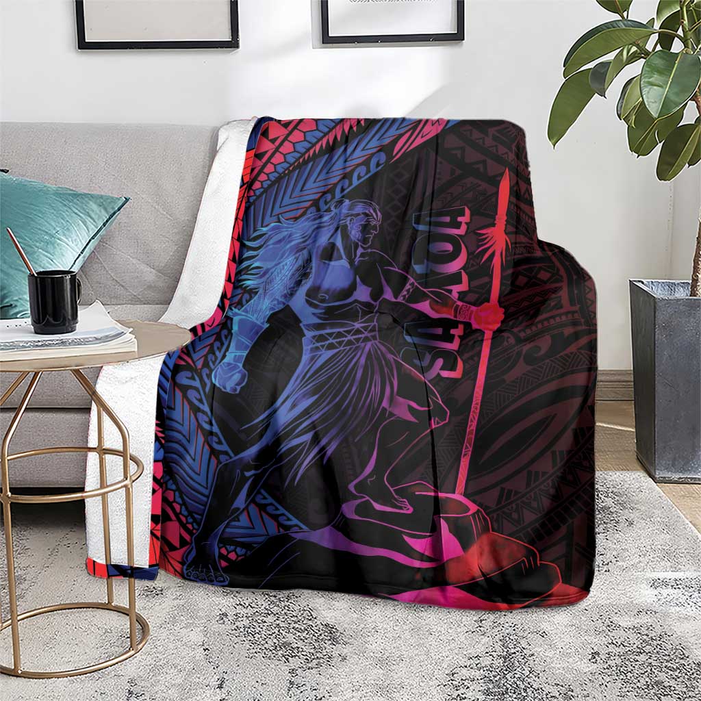 Samoan Pride Blanket The Tui Manua - Polynesian Pride
