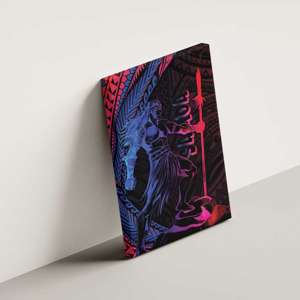Samoan Pride Canvas Wall Art The Tui Manua - Polynesian Pride