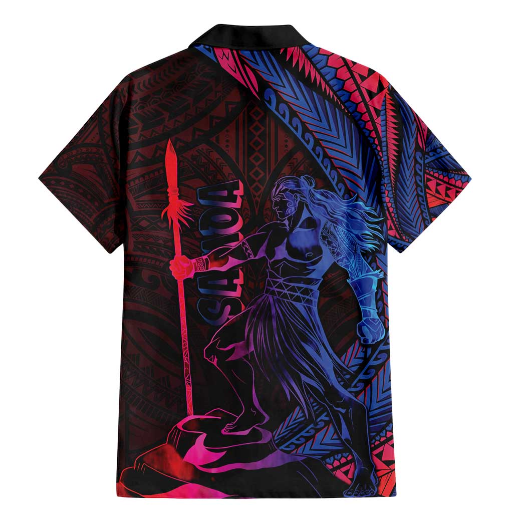 Samoan Pride Family Matching Mermaid Dress and Hawaiian Shirt The Tui Manua LT05 - Polynesian Pride