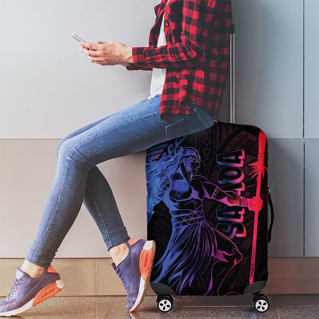 Samoan Pride Luggage Cover The Tui Manua - Polynesian Pride