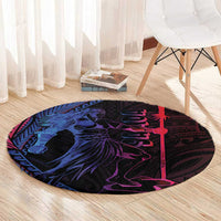 Samoan Pride Round Carpet The Tui Manua - Polynesian Pride