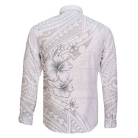 Lotu Tamaiti Samoa Family Matching Puletasi and Hawaiian Shirt White Sunday Polynesian Tribal Pattern Elegant Style LT05 - Polynesian Pride