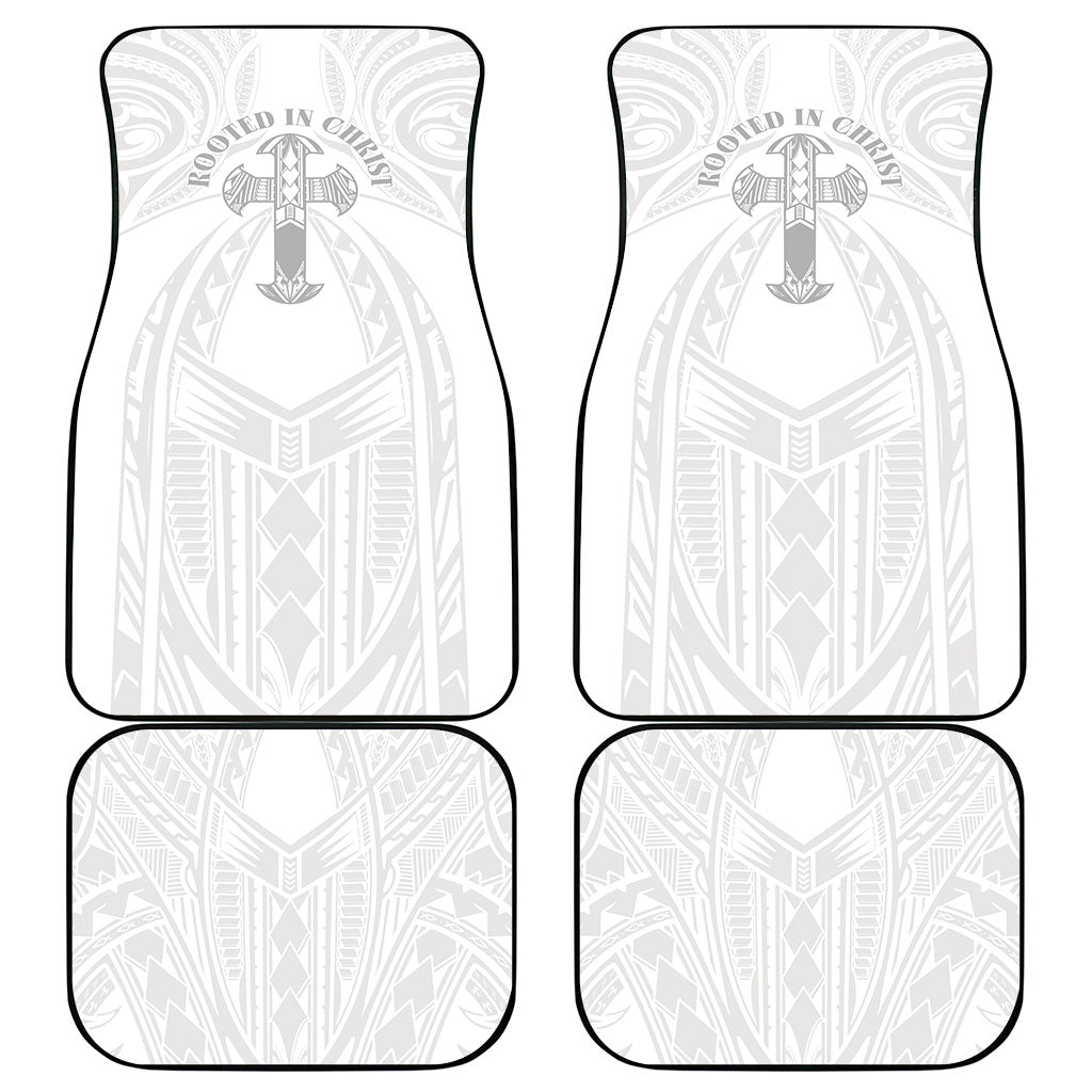 Samoa Christian Car Mats Rooted In Christ Polynesian Cross