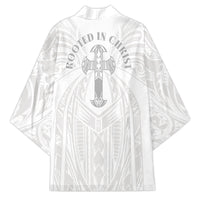 Samoa Christian Kimono Rooted In Christ Polynesian Cross LT05 - Polynesian Pride