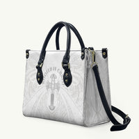 Samoa Christian Leather Bag Rooted In Christ Polynesian Cross