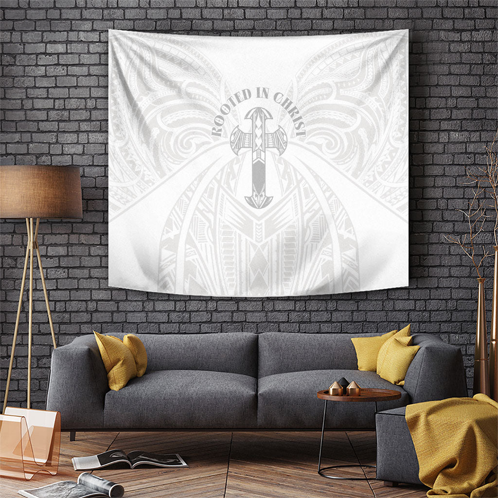 Samoa Christian Tapestry Rooted In Christ Polynesian Cross