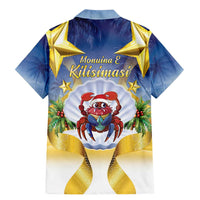 Niue Christmas Family Matching Mermaid Dress and Hawaiian Shirt Seashell Santa Beach Vibes LT05 - Polynesian Pride