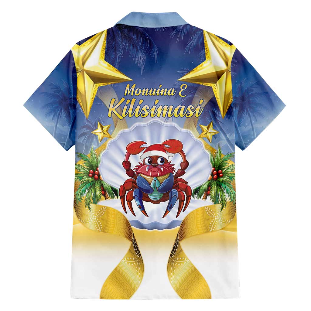 Niue Christmas Family Matching Summer Maxi Dress and Hawaiian Shirt Seashell Santa Beach Vibes LT05 - Polynesian Pride