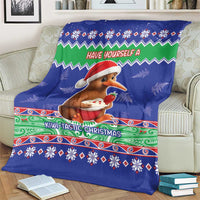New Zealand Christmas Blanket Have Yourself A Kiwi-tastic Christmas - Polynesian Pride