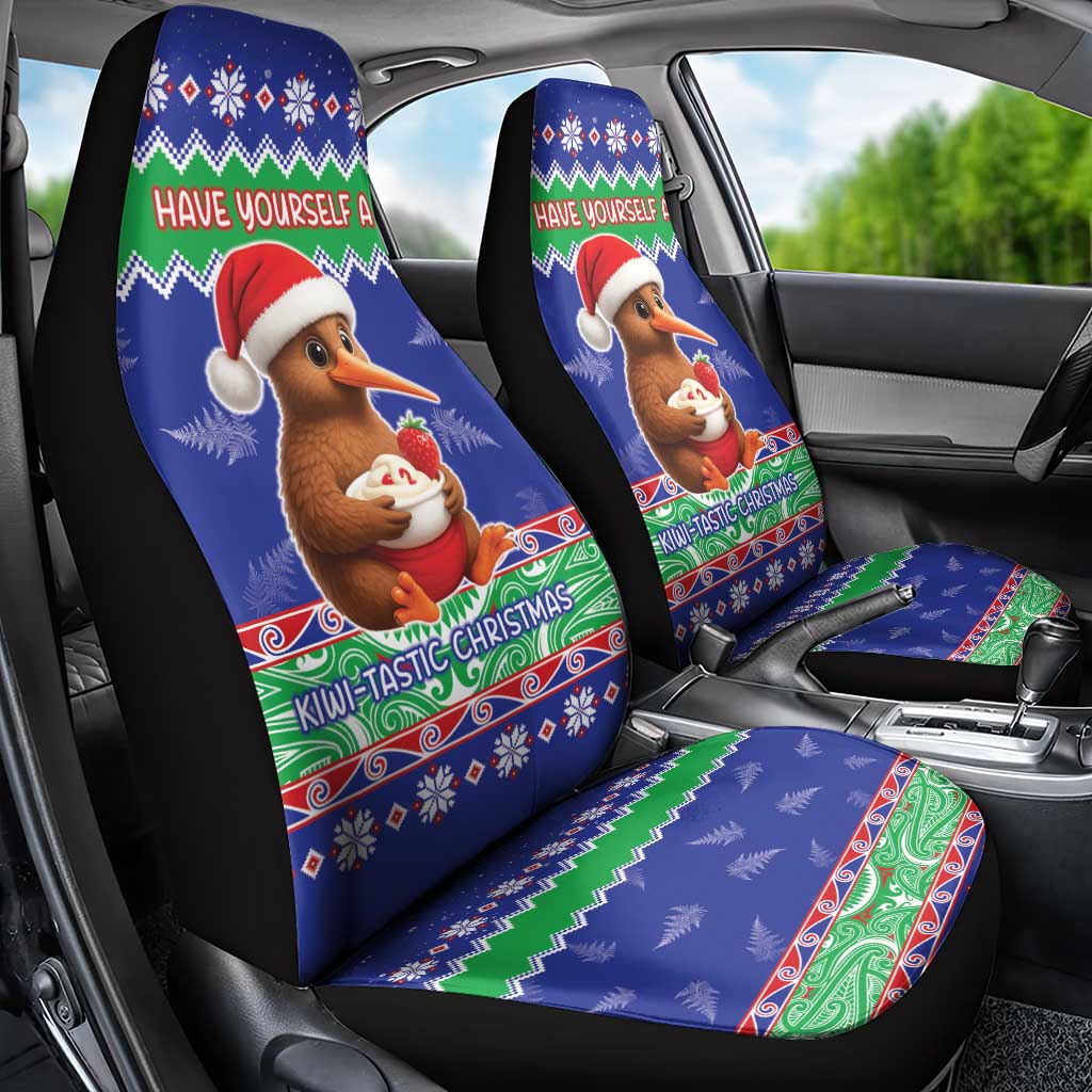 New Zealand Christmas Car Seat Cover Have Yourself A Kiwi-tastic Christmas LT05 - Polynesian Pride