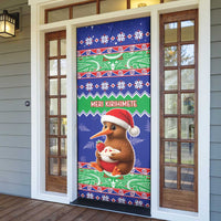 New Zealand Christmas Door Cover Have Yourself A Kiwi-tastic Christmas LT05 - Polynesian Pride