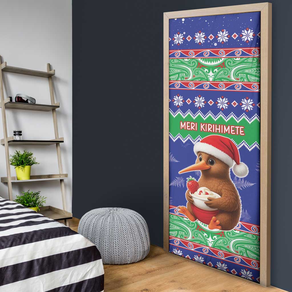 New Zealand Christmas Door Cover Have Yourself A Kiwi-tastic Christmas LT05 - Polynesian Pride