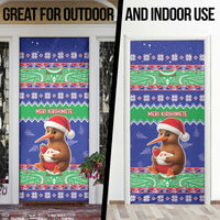New Zealand Christmas Door Cover Have Yourself A Kiwi-tastic Christmas LT05 - Polynesian Pride