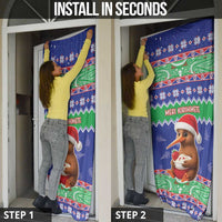 New Zealand Christmas Door Cover Have Yourself A Kiwi-tastic Christmas LT05 - Polynesian Pride