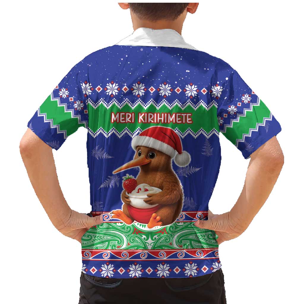 New Zealand Christmas Family Matching Mermaid Dress and Hawaiian Shirt Have Yourself A Kiwi-tastic Christmas LT05 - Polynesian Pride