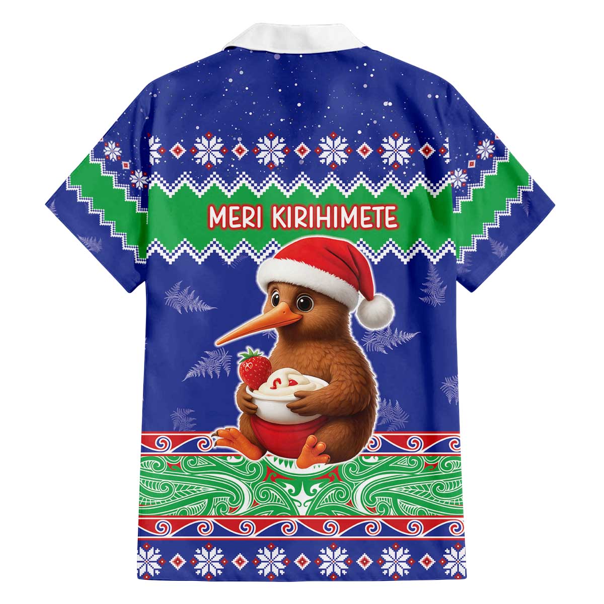 New Zealand Christmas Family Matching Off The Shoulder Long Sleeve Dress and Hawaiian Shirt Have Yourself A Kiwi-tastic Christmas LT05 - Polynesian Pride
