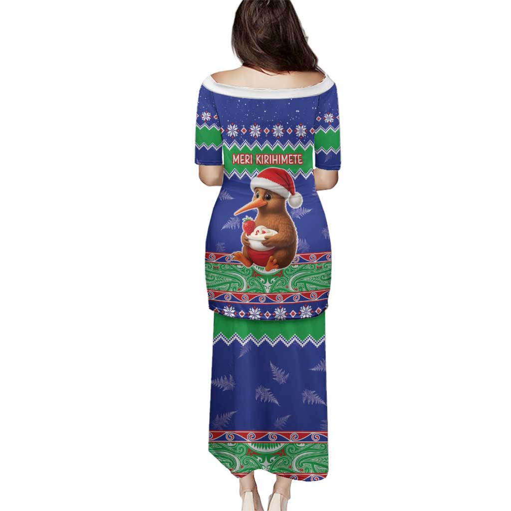 New Zealand Christmas Family Matching Puletasi and Hawaiian Shirt Have Yourself A Kiwi-tastic Christmas LT05 - Polynesian Pride