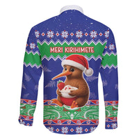 New Zealand Christmas Family Matching Short Sleeve Bodycon Dress and Hawaiian Shirt Have Yourself A Kiwi-tastic Christmas LT05 - Polynesian Pride