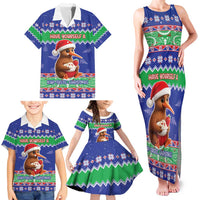New Zealand Christmas Family Matching Tank Maxi Dress and Hawaiian Shirt Have Yourself A Kiwi-tastic Christmas LT05 - Polynesian Pride