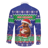 New Zealand Christmas Family Matching Tank Maxi Dress and Hawaiian Shirt Have Yourself A Kiwi-tastic Christmas LT05 - Polynesian Pride